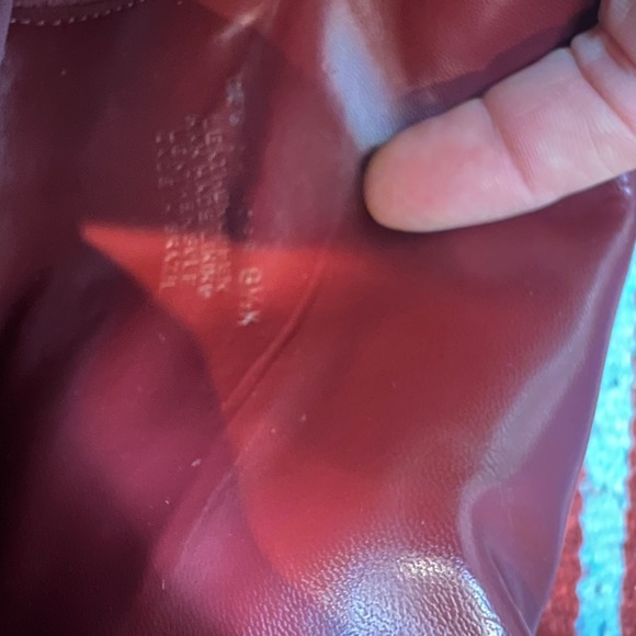 Antonio Melani Women's burgundy  Western Leather mid calf heeled Boots size 8.5 - Picture 12 of 16